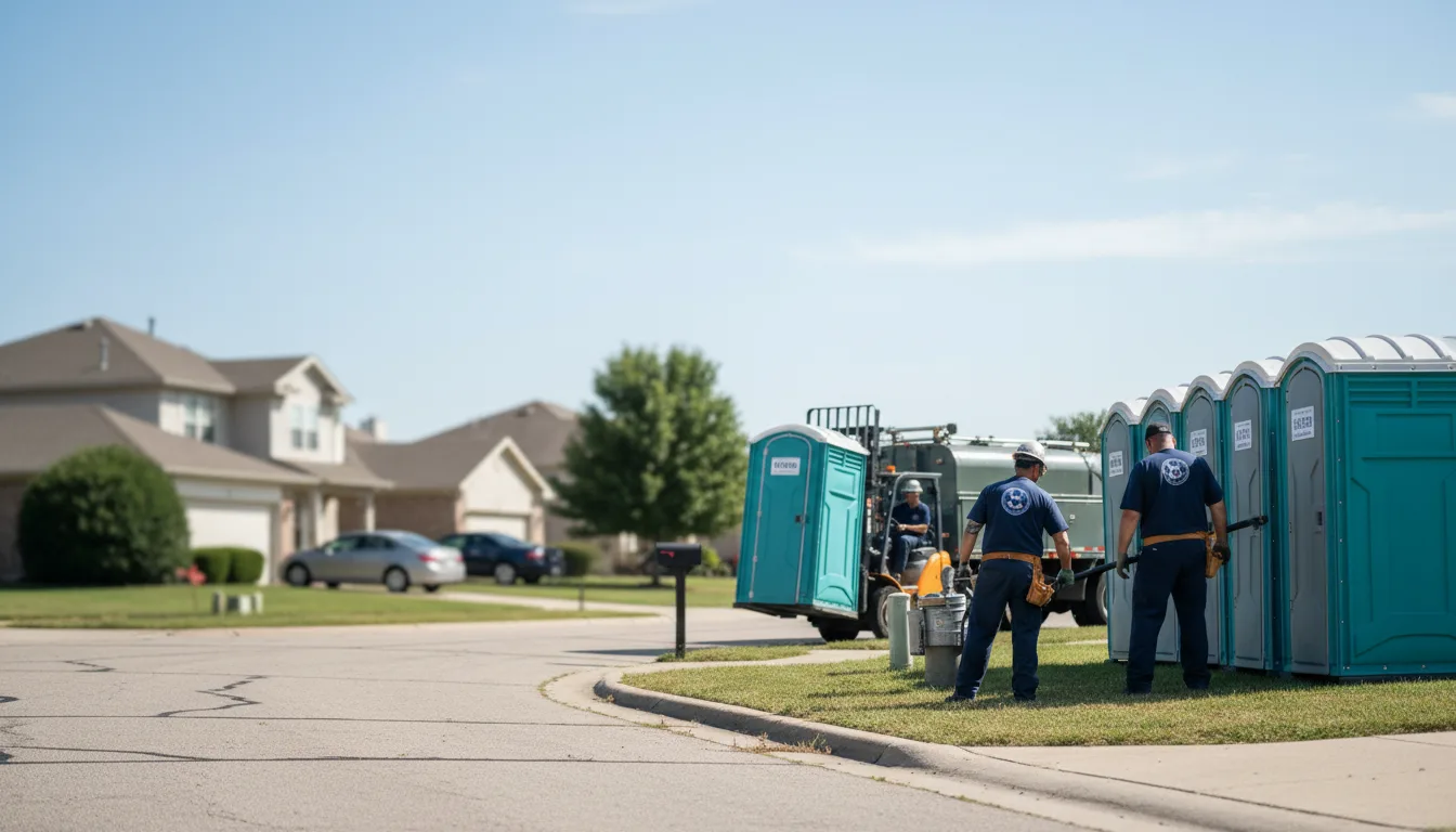 Porta Potty Rental in Utica, KS near me